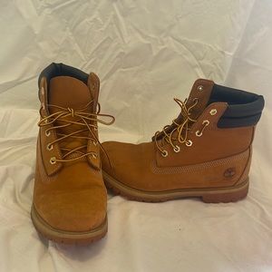 Women’s Tan Timberland Boots Size 10